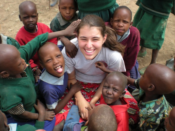 Tiffany Najbart volunteered in Kenya as a 4th grade teacher in rural bush schools. 