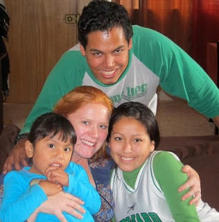 Christen and her husband along with their nieces. 