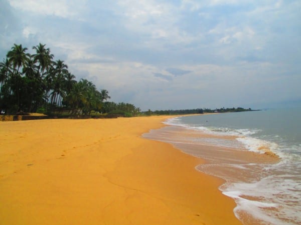 The beautiful beaches of Sierra Leone.
