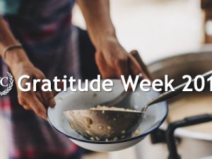 Gratitude Week: Day 1