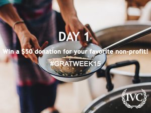 Gratitude Week: Day 1 Giveaway