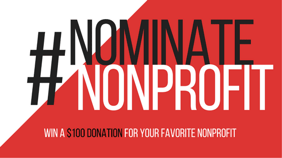 Volunteer Card #NominateNonprofit