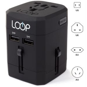 18 Gift Ideas: Men Who Travel Will Love These - Loop World Adapter