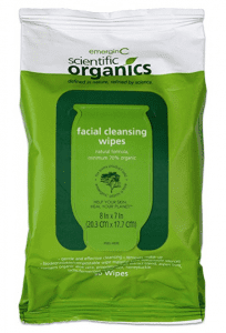 organic face wipes